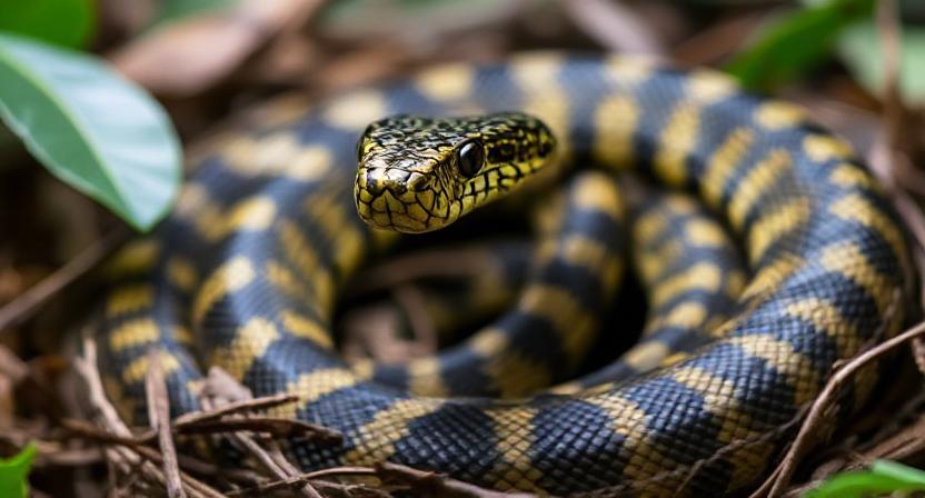 You are currently viewing কিং কোবড়া: পৃথিবীর একমাত্র বাসা বাঁধা সাপ